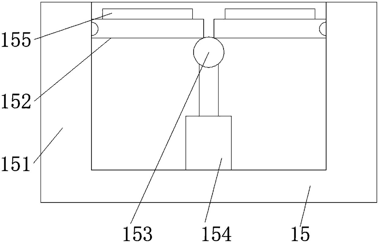 Dustproofing type deburring device for kerf of steel pipe