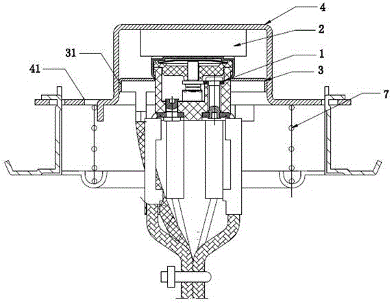 Novel electric cooker temperature control assembly and electric cooker using same