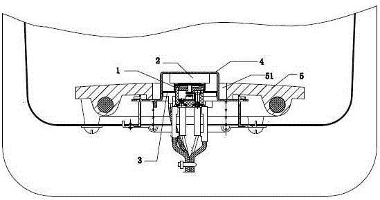 Novel electric cooker temperature control assembly and electric cooker using same