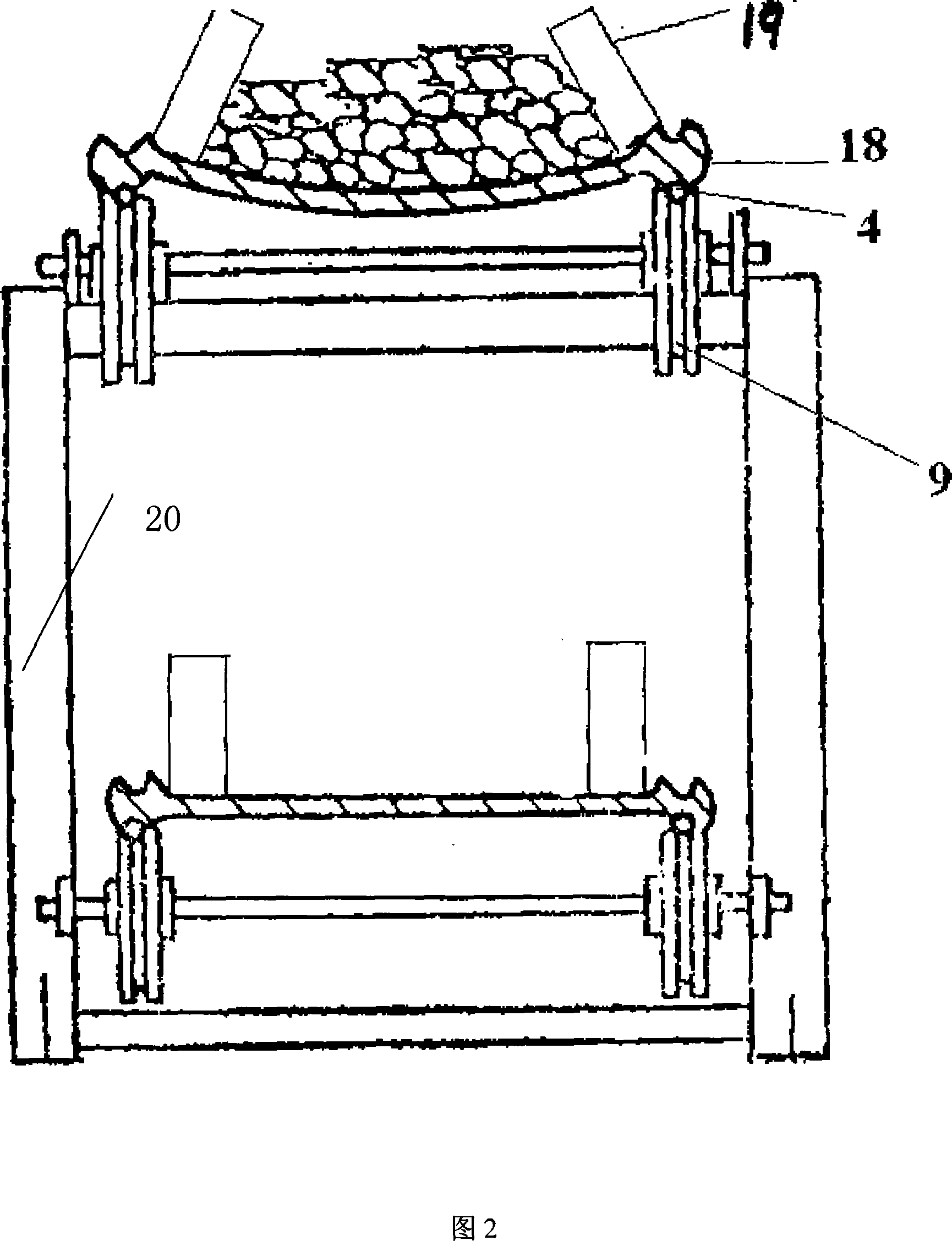 Steel cable traction wavy baffle edge belt conveyer