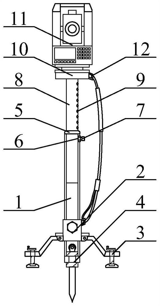 Building construction safety construction device for civil engineering