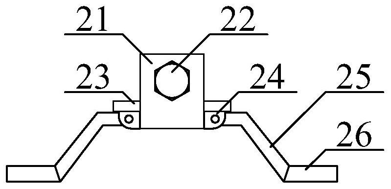 Building construction safety construction device for civil engineering