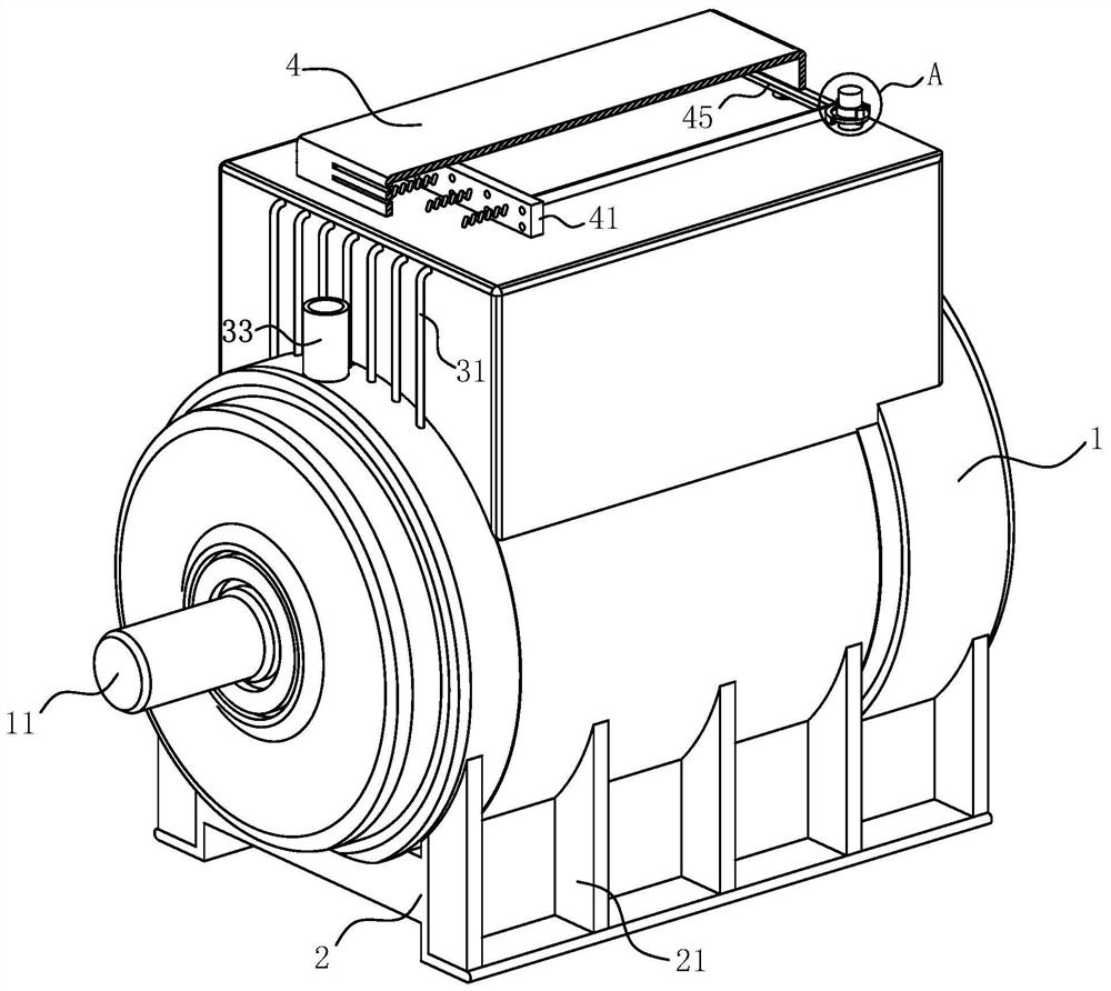 3300V high-voltage permanent magnet variable frequency motor all-in-one machine