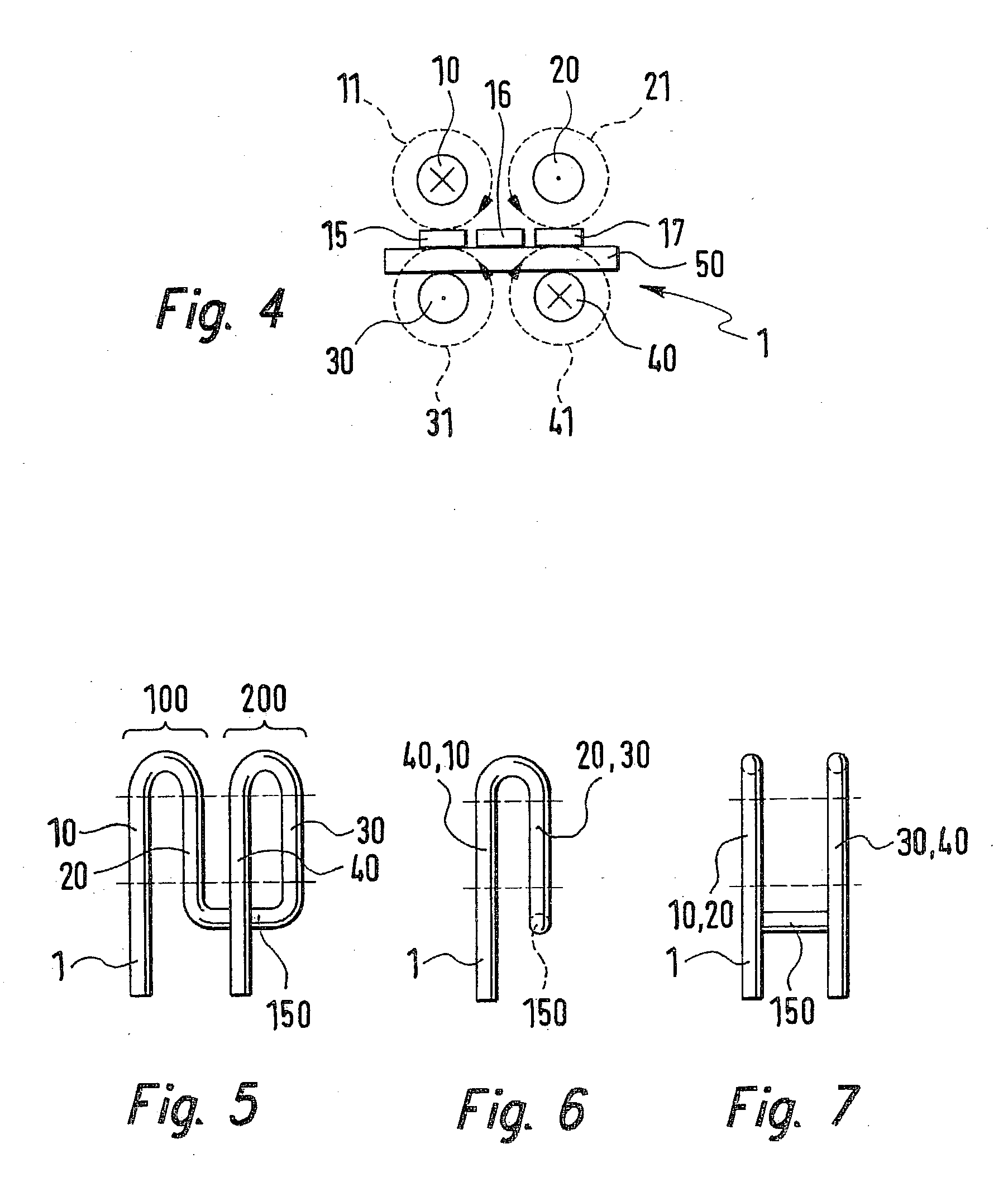 Device, ammeter and motor vehicle