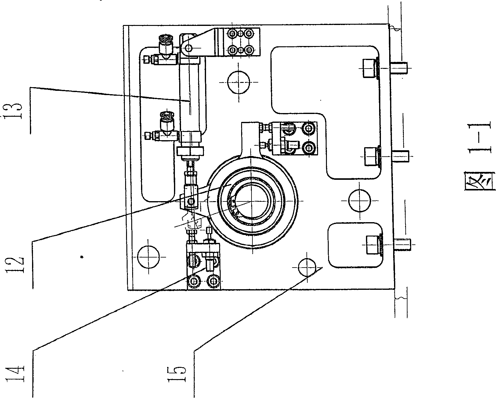 IC shearing bending forming machine