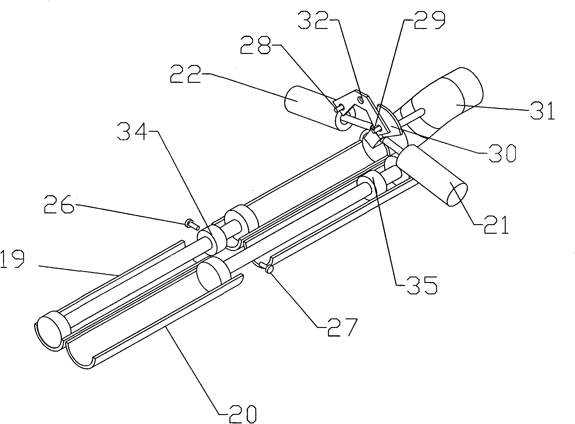 Electro-hydraulic control system for concrete or coal slime conveying device and method for controlling system