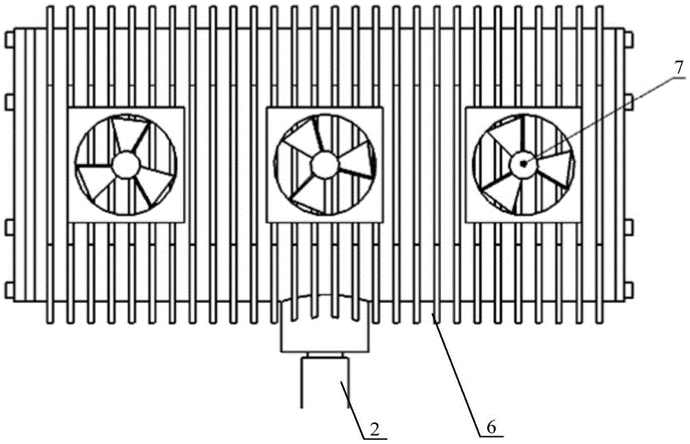 Laser beam-expanding absorption device