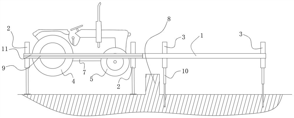 Intelligent agricultural machine with obstacle crossing capability