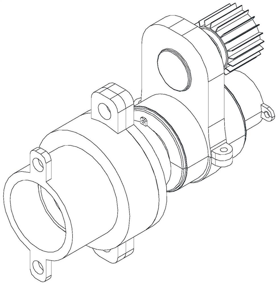 Pump pipe quick docking device of automatic control cloth trolley for tunnel lining trolley