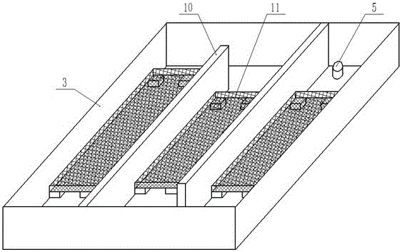 Vertical-type and multi-layer breeding device for caulerpa lentillifera and breeding method by utilizing breeding device