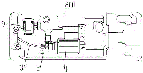 Automatic presser foot lifting and backward and forward sewing device of sewing machine and sewing machine