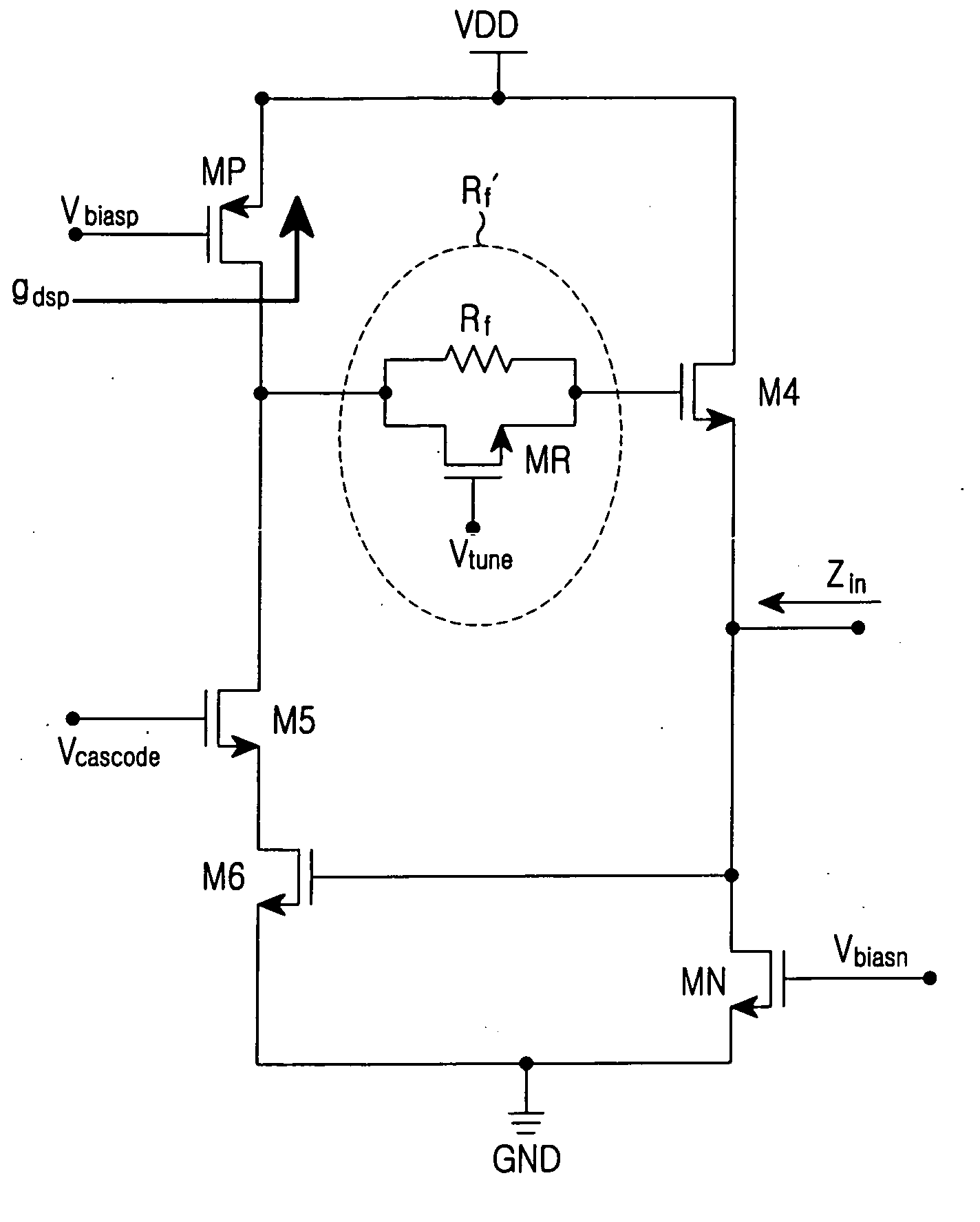 Tunable active inductor