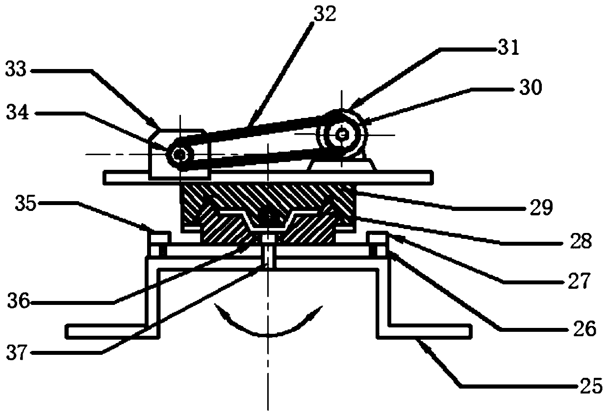 Method for repairing spindle taper hole through autogenous grinding device