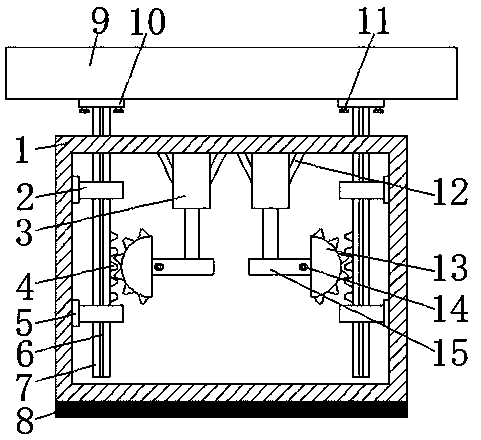 Teaching instrument placement table