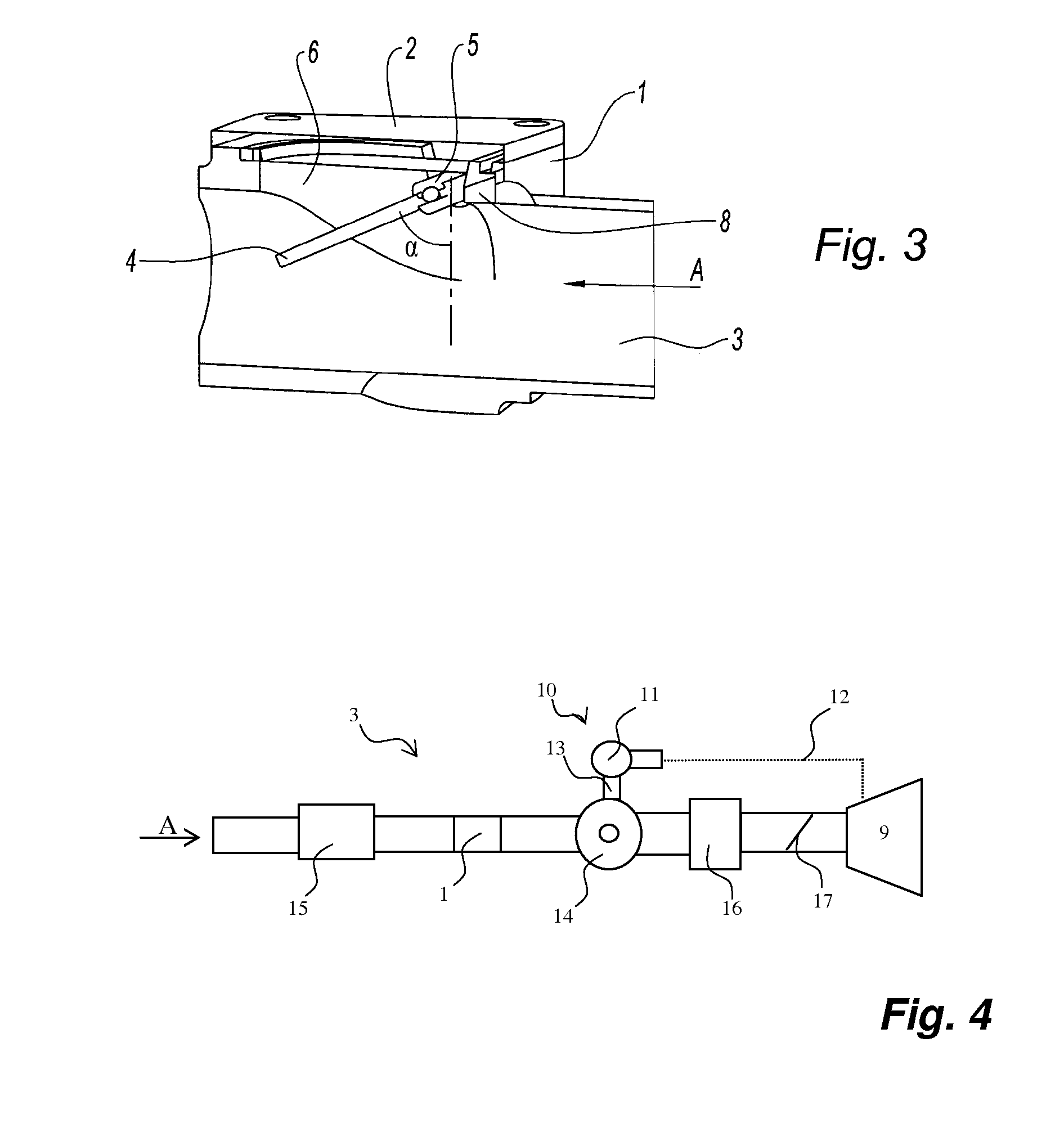 Anti-noise device for the air intake conduit of a supercharged internal combustion engine