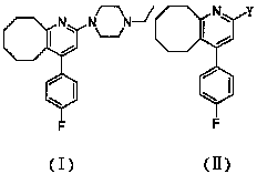 Method for preparing blonanserin