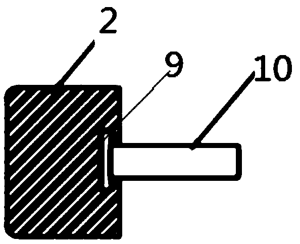 Flexible electricity feeding device based on continuous anode aluminum electrolysis cell