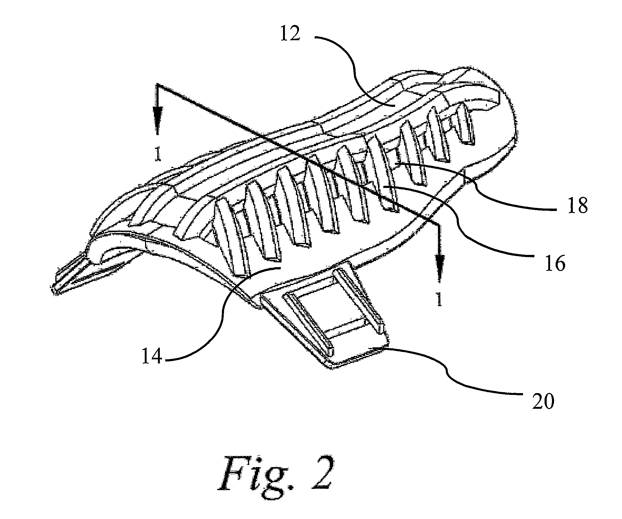 Energy absorbing and displacing structure for athletic protective equipment