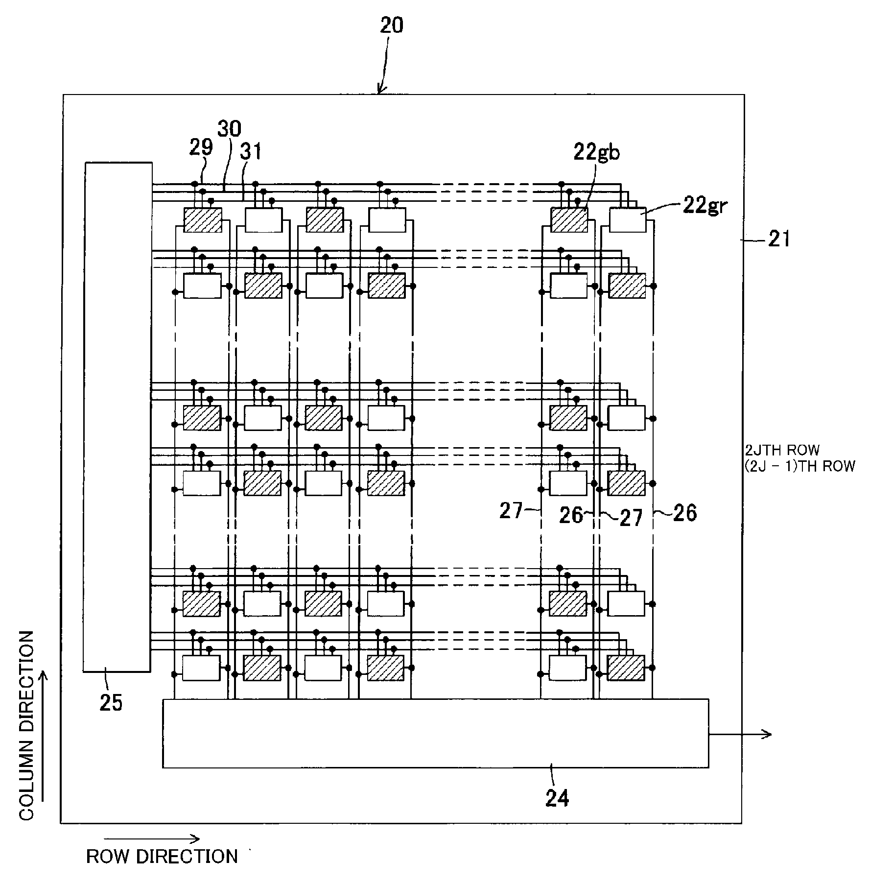 Photoelectric conversion layer stack type color solid-state imaging device