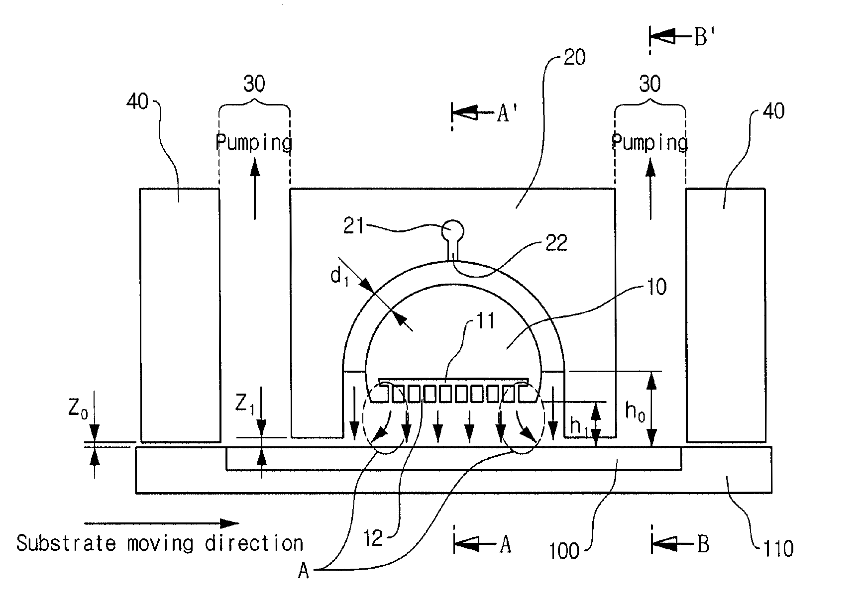 Method for forming thin film using radicals generated by plasma