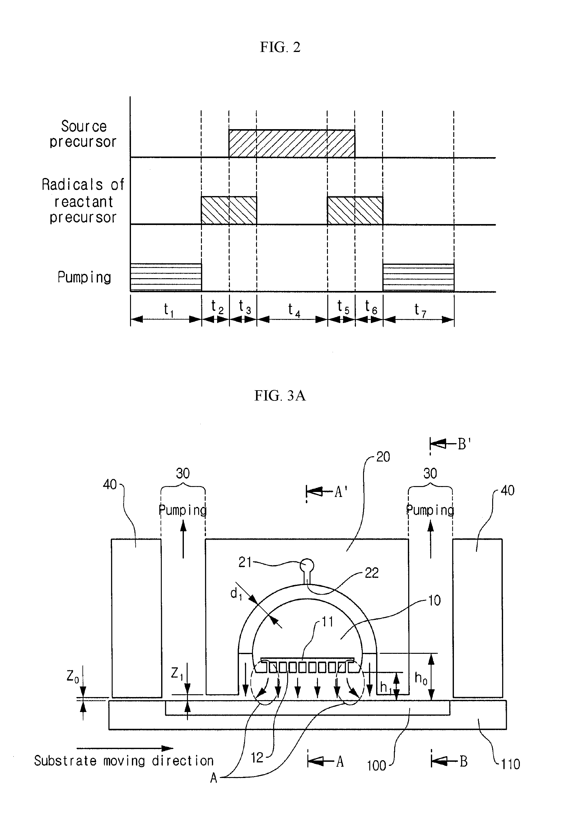 Method for forming thin film using radicals generated by plasma