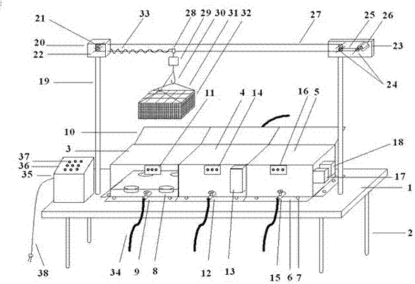 Automatic experiment vessel cleaning instrument