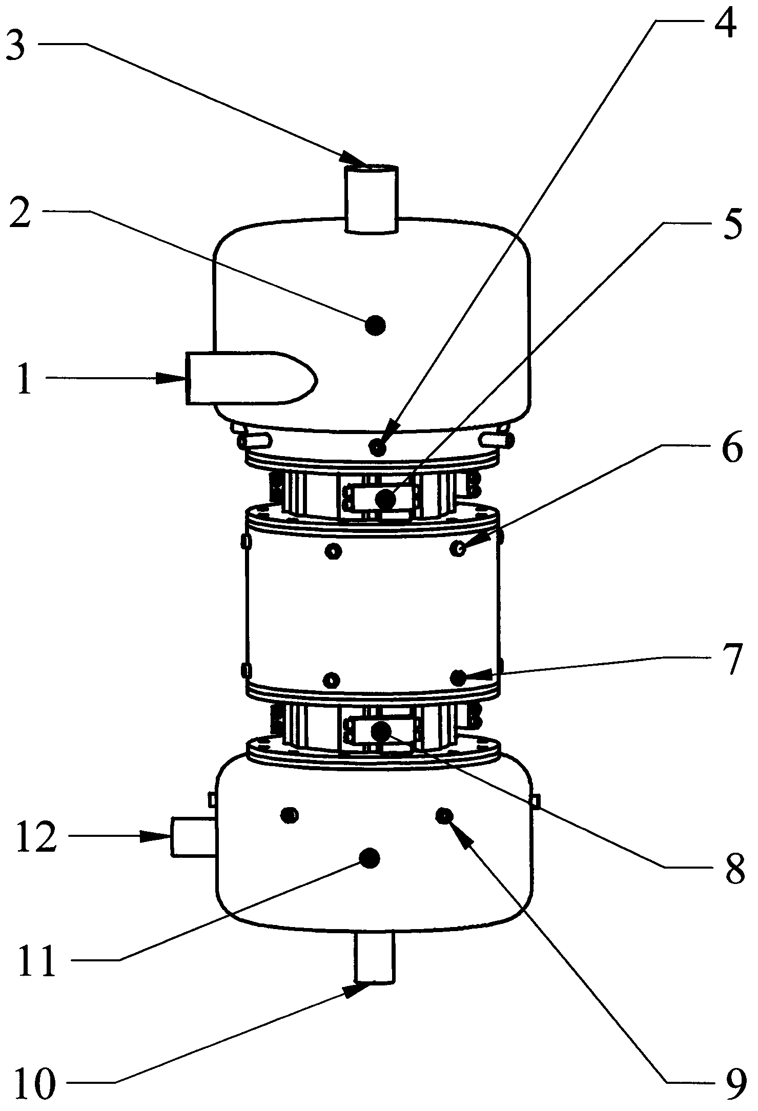 Multistage Stirling refrigerating machine