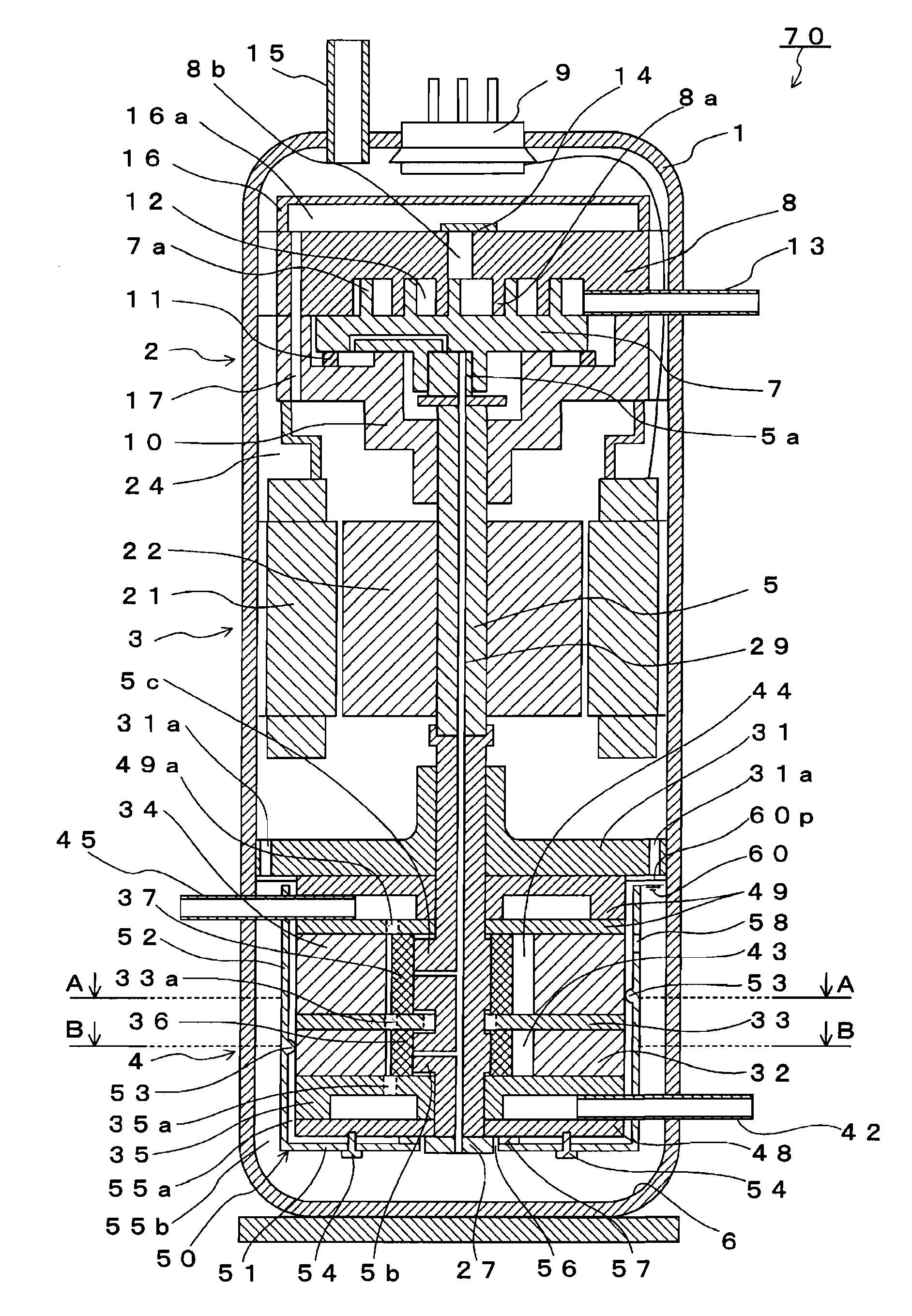 Expander and expander-compressor unit