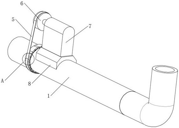 A non-destructive measuring device for non-metallic pipe surface temperature