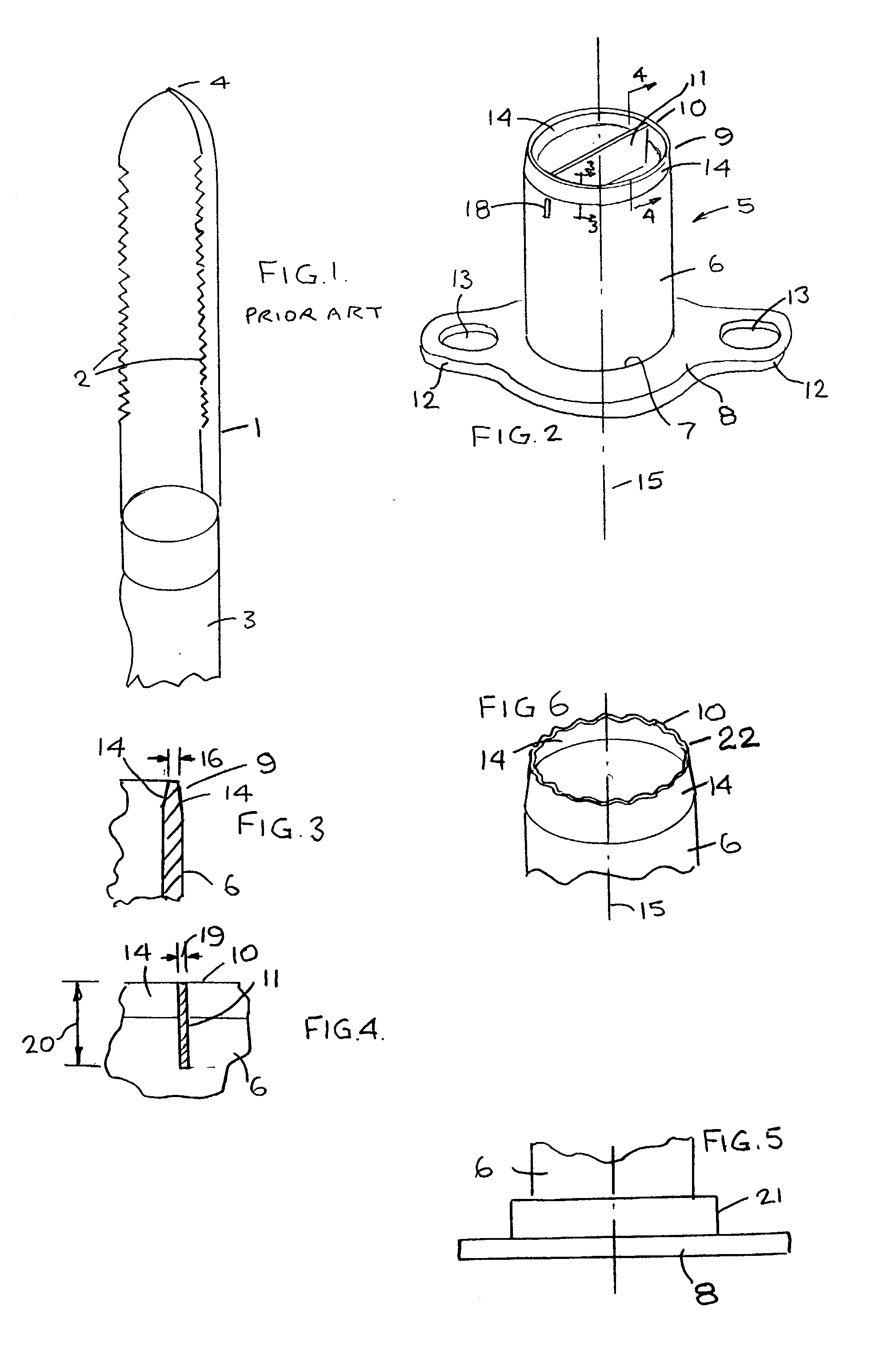 Fruit coring device for producing a closed bore