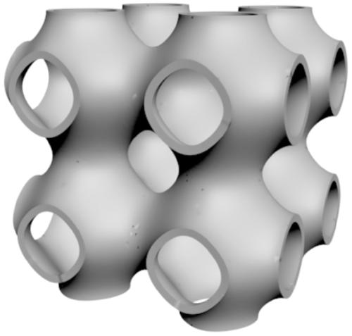 Preparation method of foamed nickel based on a P-curved space structure