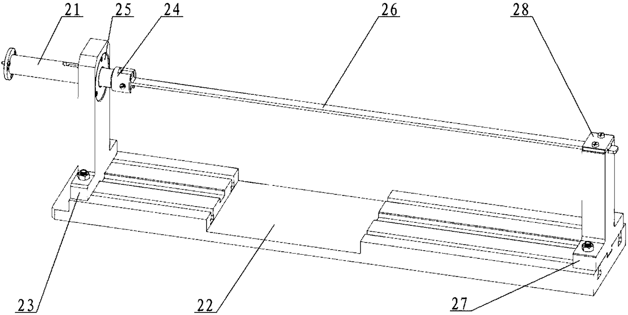 Vibration and loading combined device of steering engine room