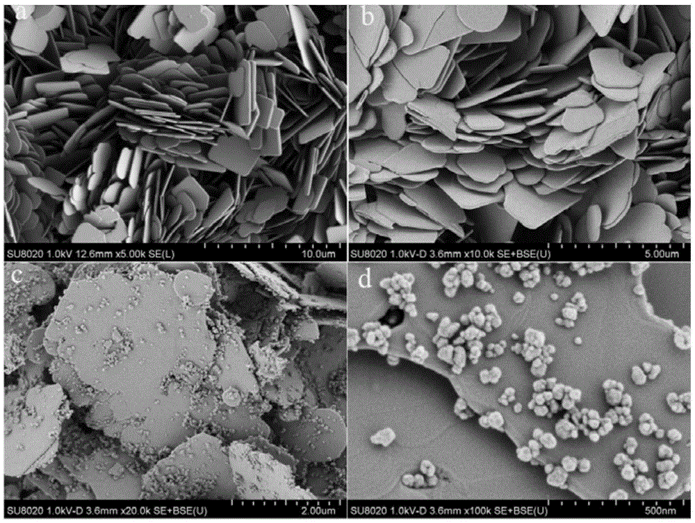 Ferric oxide/bismuth oxybromide composite material and preparation method and application thereof