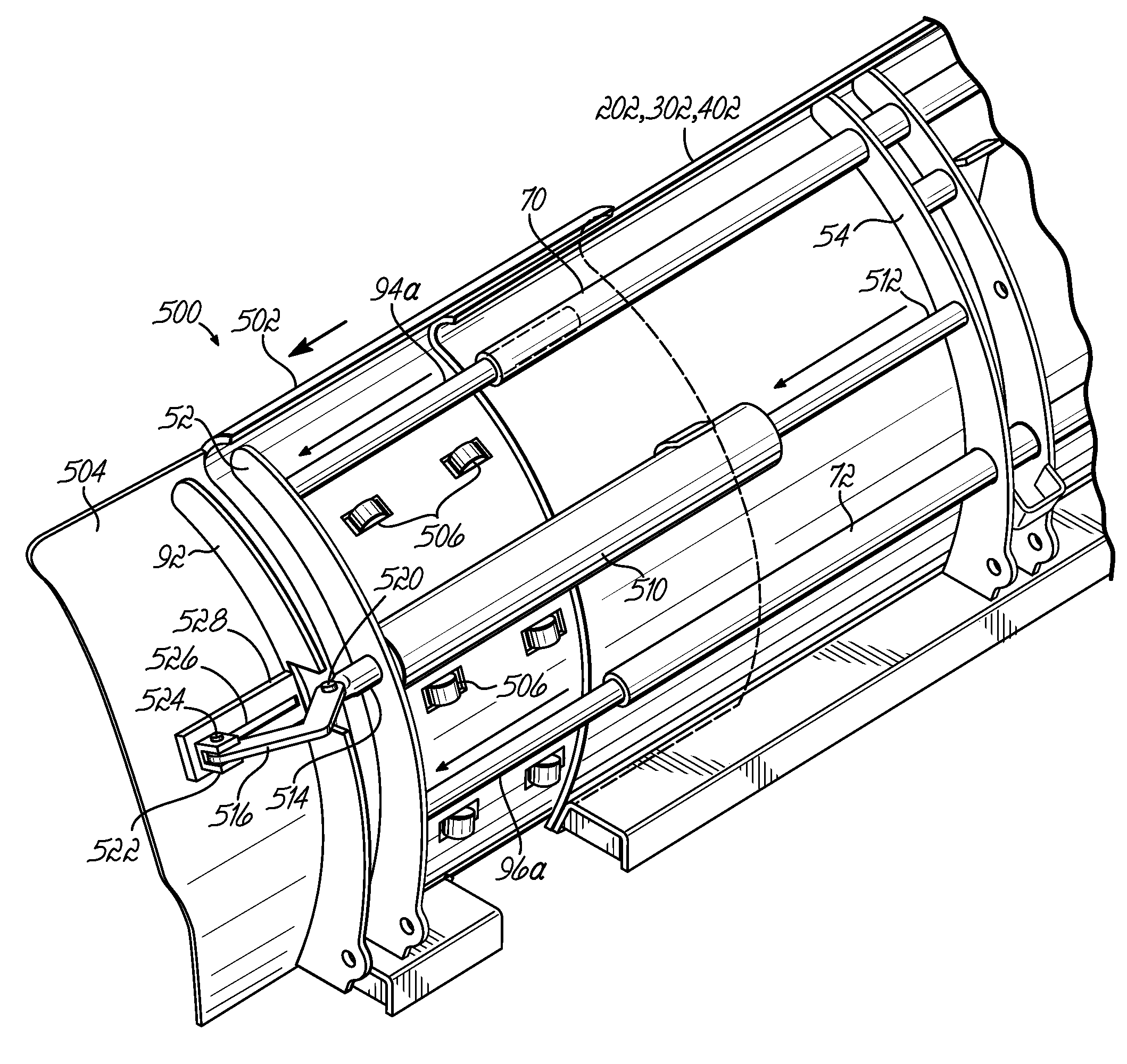 Plow with blade wing