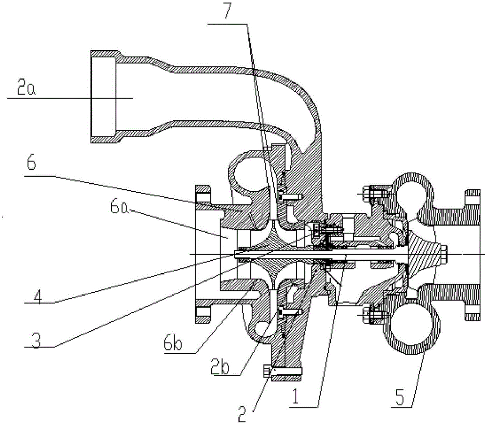 Wide-flow-range turbocharger