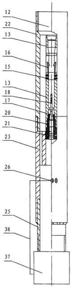 Oil-submersible cable butt joint device used in oil pipe and oil-submersible cable butt joint splitting method