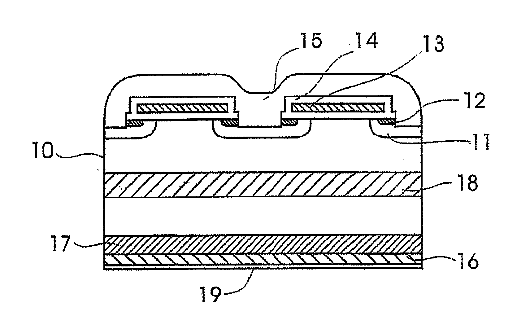 Semiconductor device with a field stop zone and process of producing the same