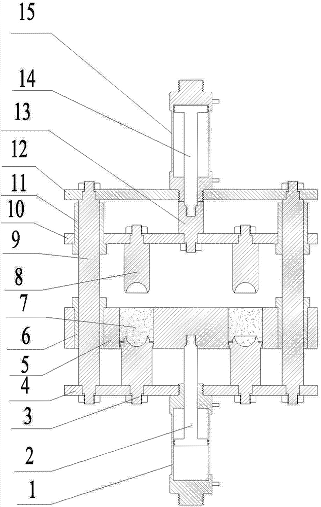 Coke reactivity and post-reaction intensity detection sample preparation apparatus and sample preparation method