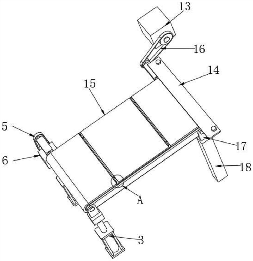 Polishing machining device for magnetic materials