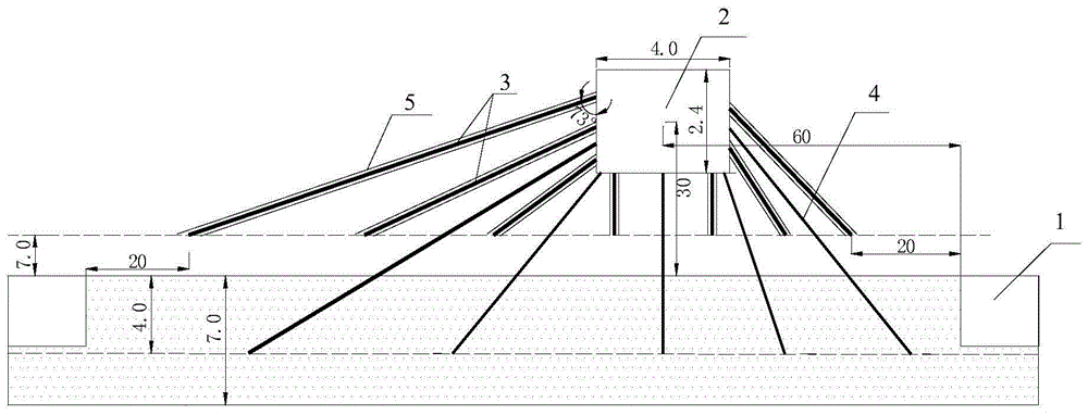 Method and drilling tool for controlling and improving the gas drainage efficiency of the roof of huge thick hard roof and high gas thick coal seam