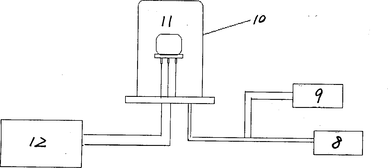 Prepn of oxygen-sensing sensor