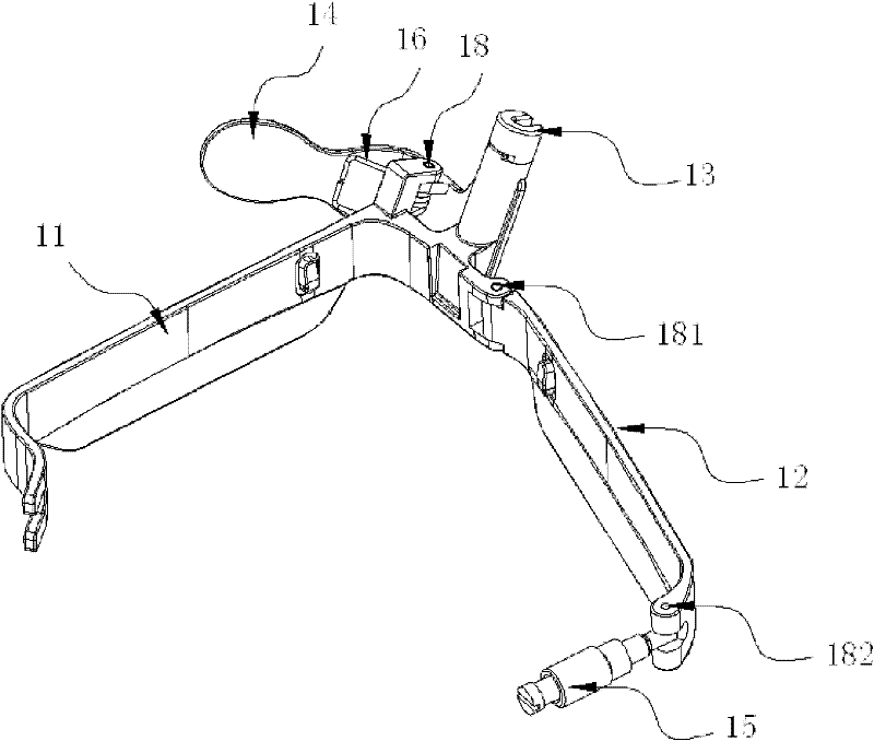 Puncture frame device