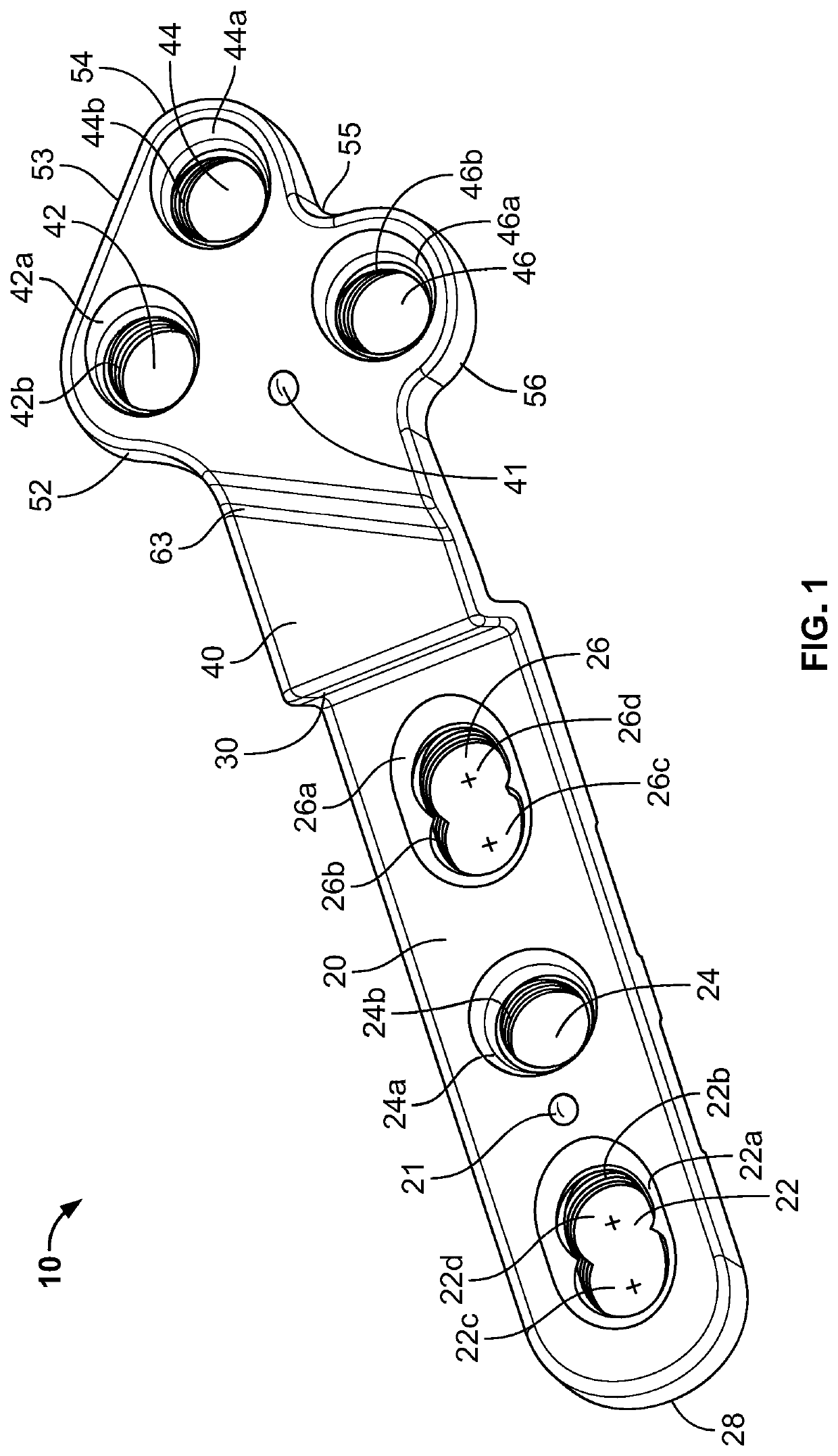 Tibial Plateau Leveling Osteotomy Plate with Offset