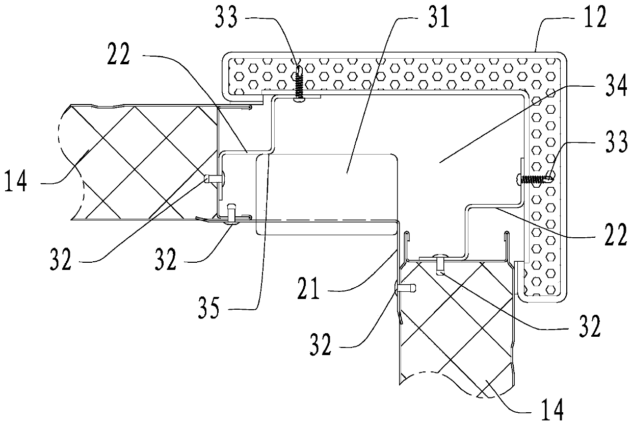 Corner column connection structure and its detachable box-type house