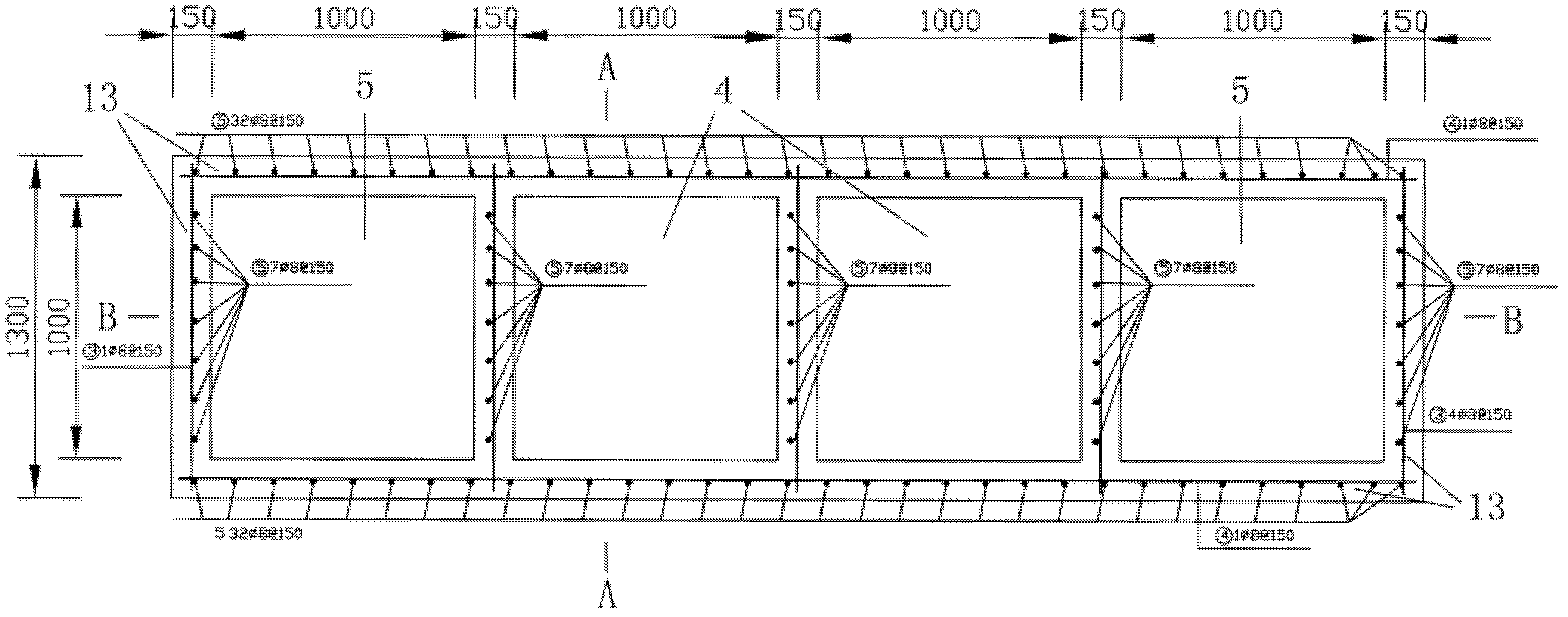 Field observation facility for radial-flow experiment site suitable for seasonally frozen-melted region