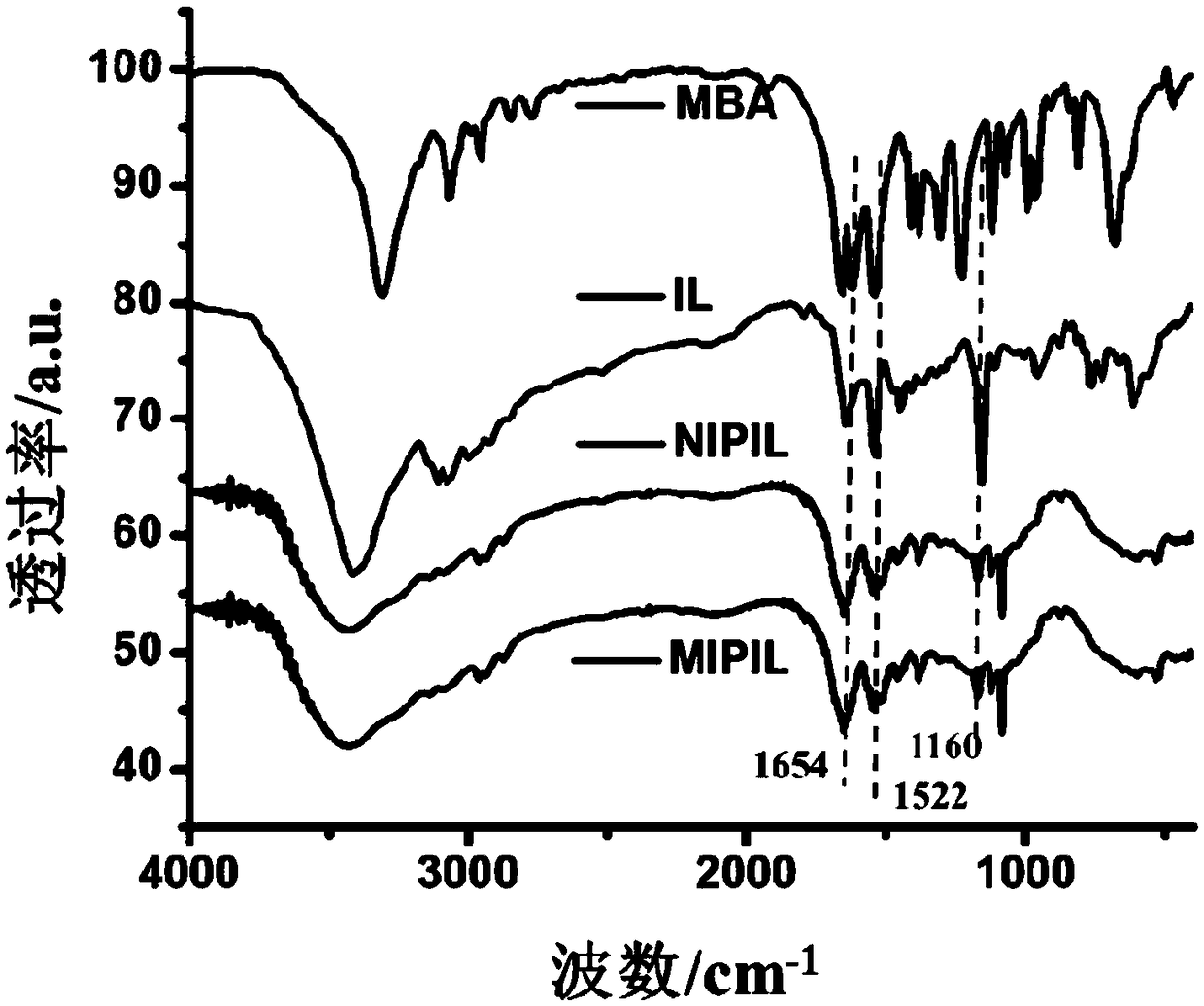 Fluorescent functional monomer, molecularly imprinted polymer, and preparation method and application thereof