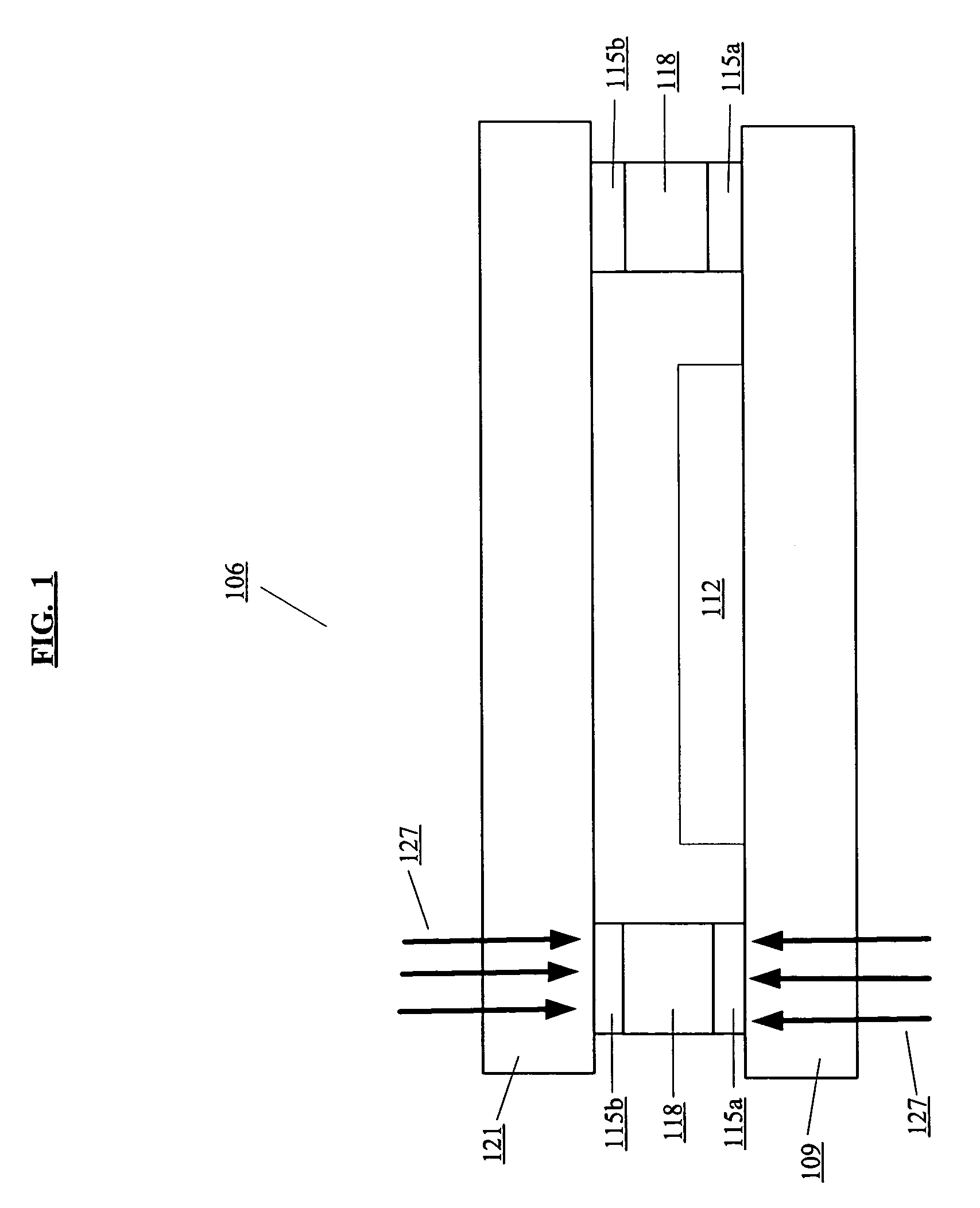 Sealing of electronic device using absorbing layer for glue line