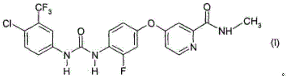 Regorafenib tablet pharmaceutical composition and preparation method thereof