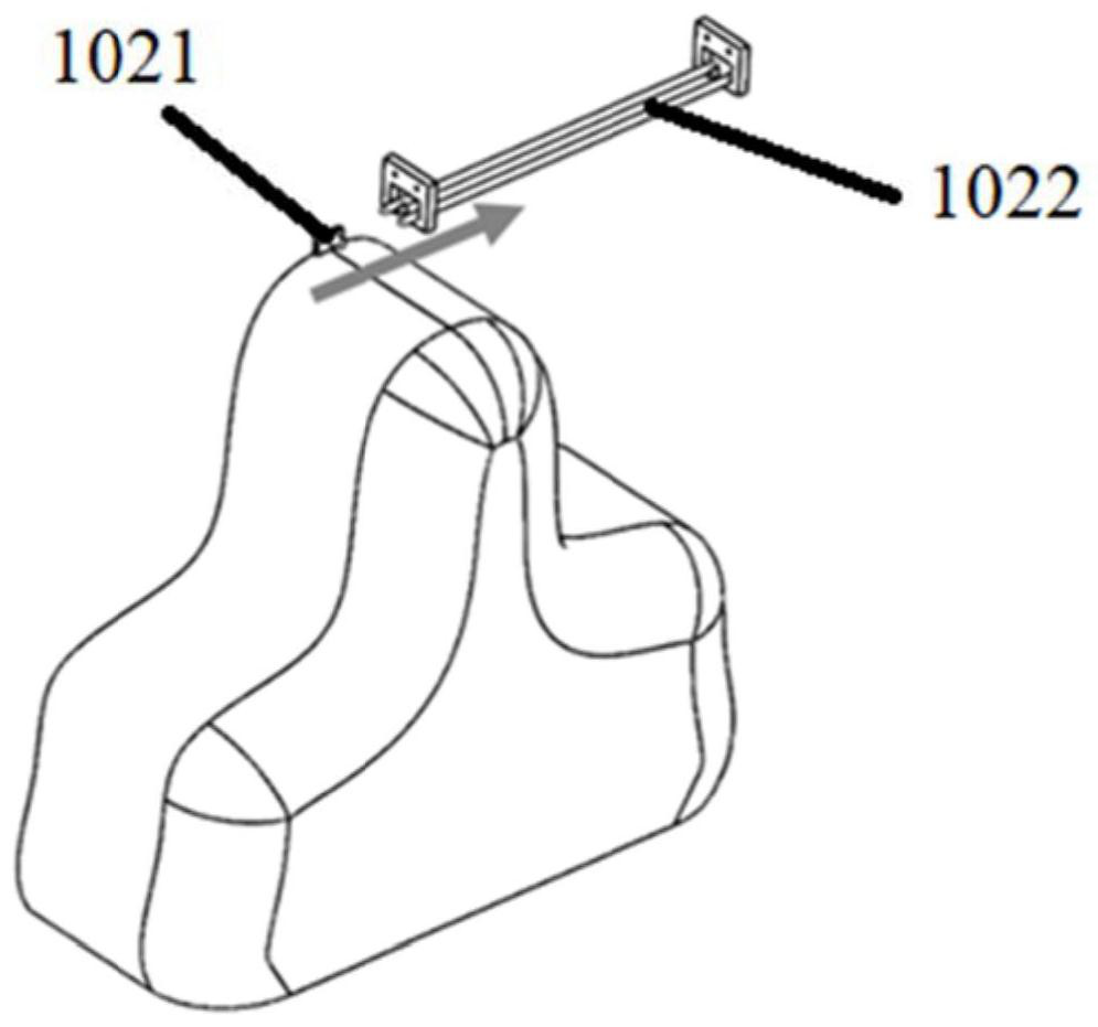 Intelligent storage system of radiotherapy body position fixing device