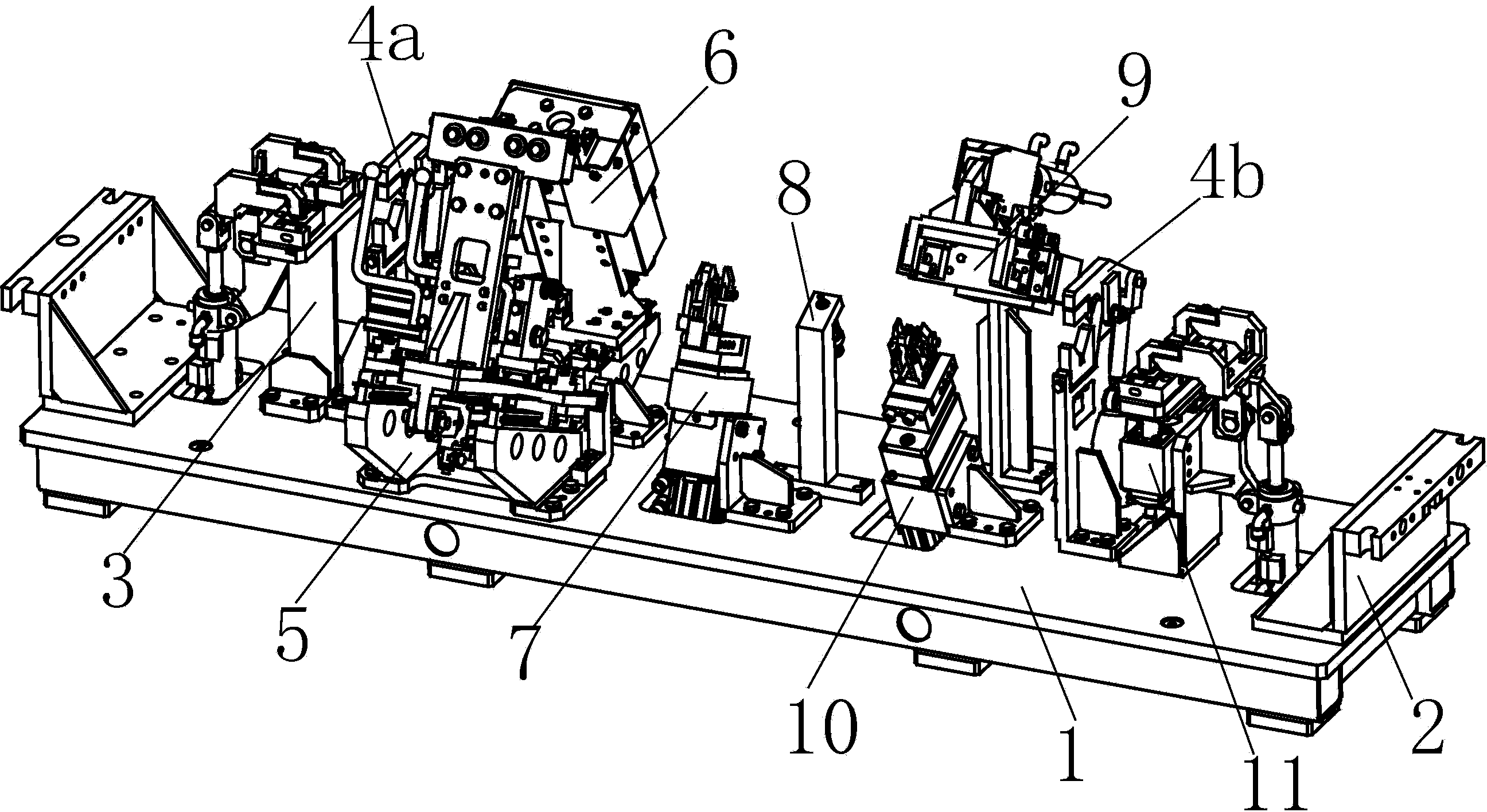 Welding fixture for automotive dashboard beam assembly